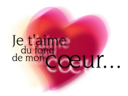 je t'aime...
